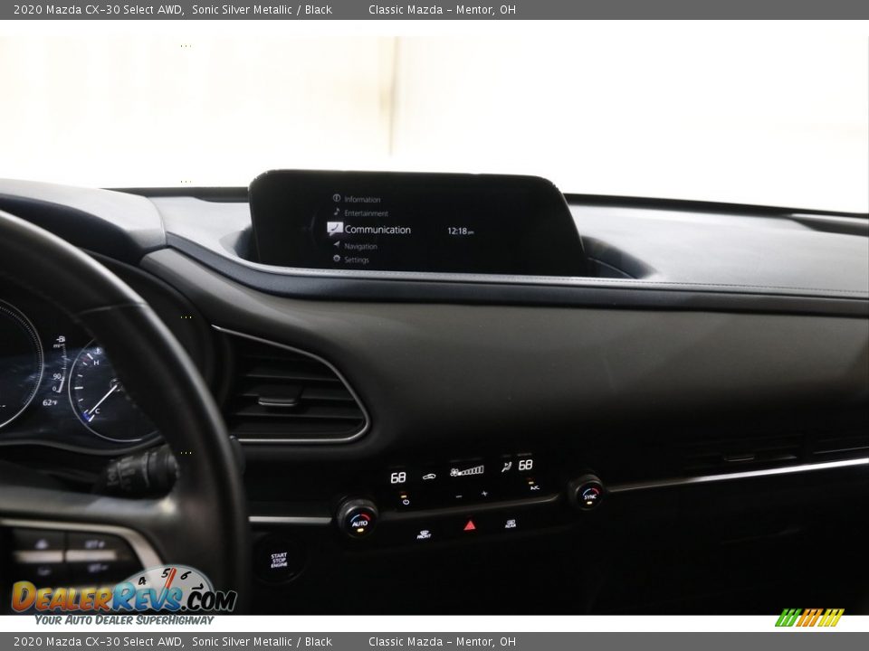 2020 Mazda CX-30 Select AWD Sonic Silver Metallic / Black Photo #9