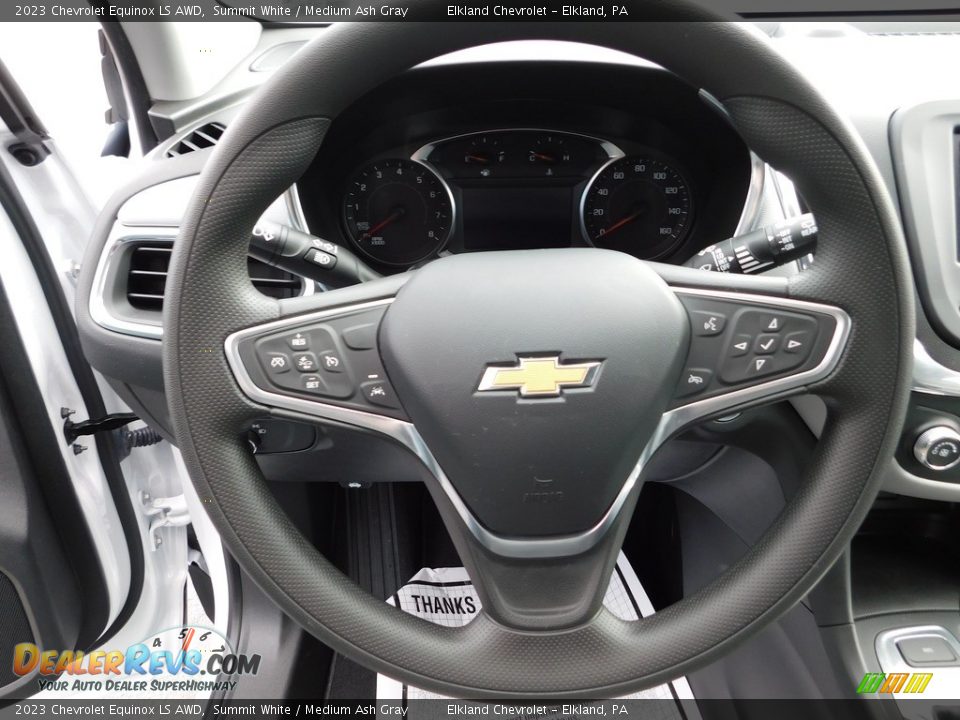 2023 Chevrolet Equinox LS AWD Summit White / Medium Ash Gray Photo #22