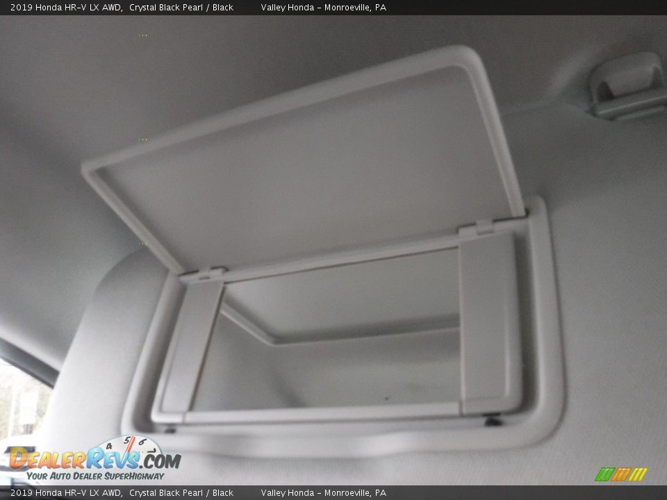 2019 Honda HR-V LX AWD Crystal Black Pearl / Black Photo #19