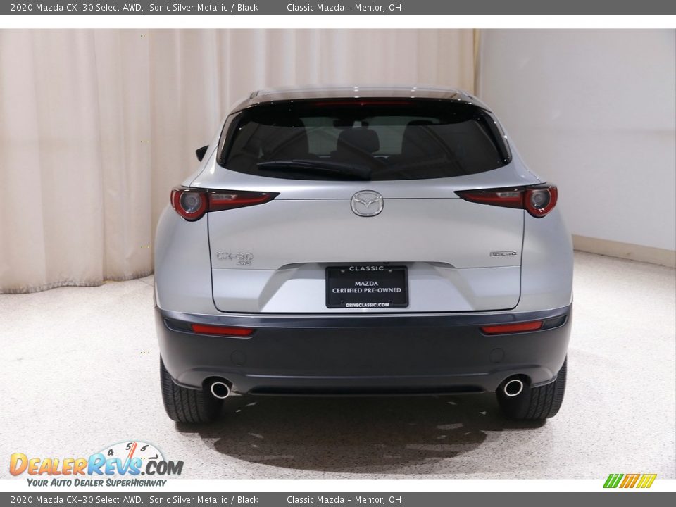2020 Mazda CX-30 Select AWD Sonic Silver Metallic / Black Photo #17