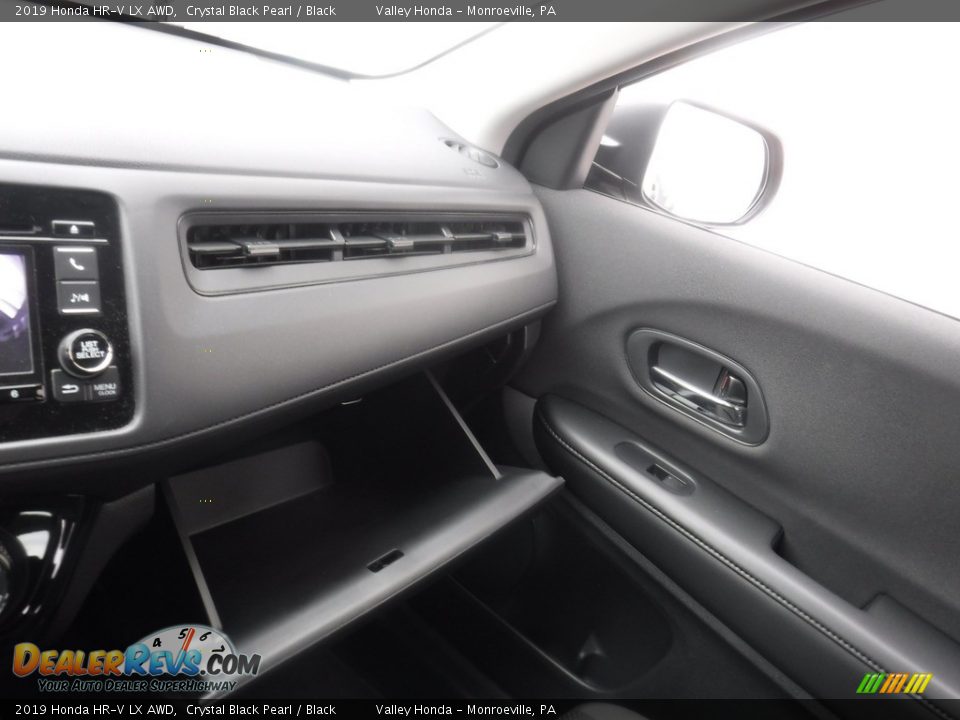 2019 Honda HR-V LX AWD Crystal Black Pearl / Black Photo #23