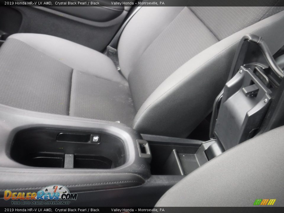 2019 Honda HR-V LX AWD Crystal Black Pearl / Black Photo #24