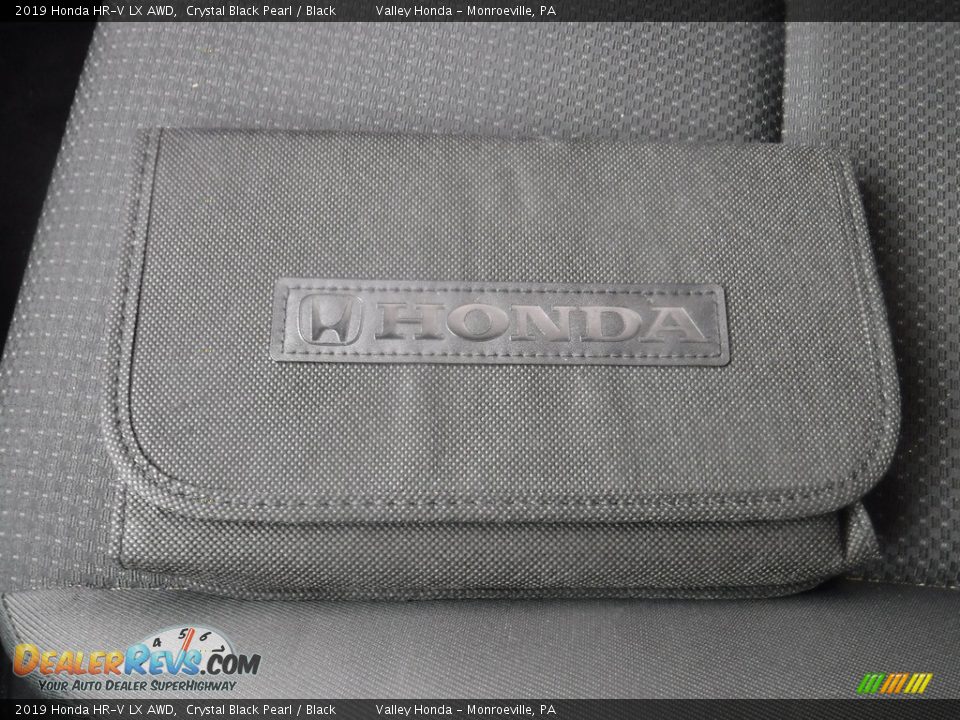 2019 Honda HR-V LX AWD Crystal Black Pearl / Black Photo #27