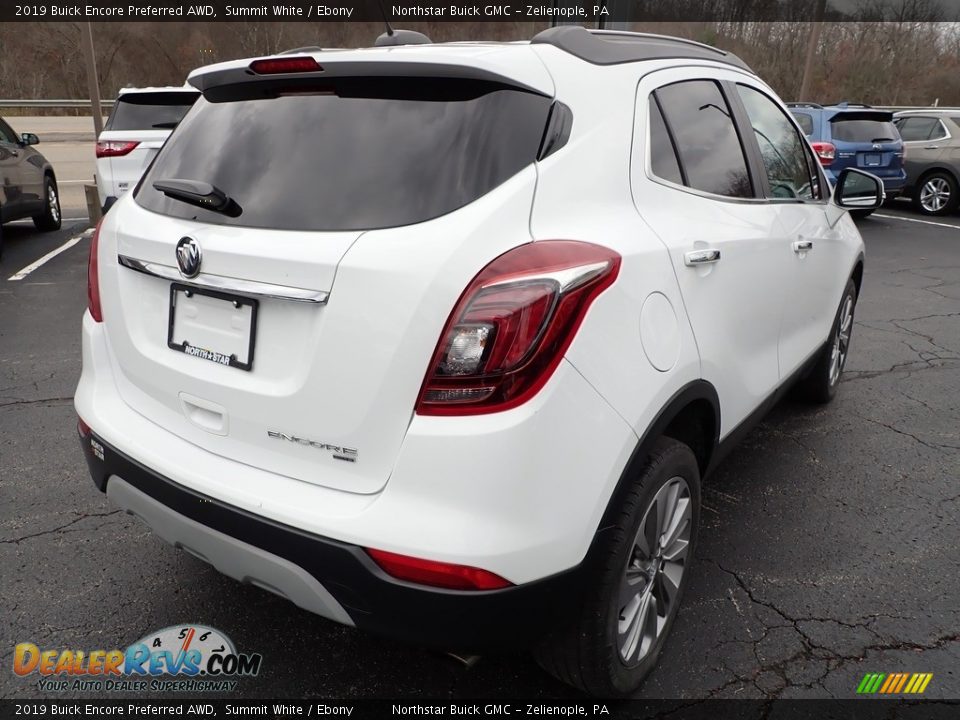 2019 Buick Encore Preferred AWD Summit White / Ebony Photo #6