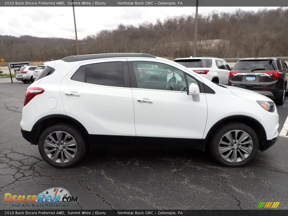 2019 Buick Encore Preferred AWD Summit White / Ebony Photo #8