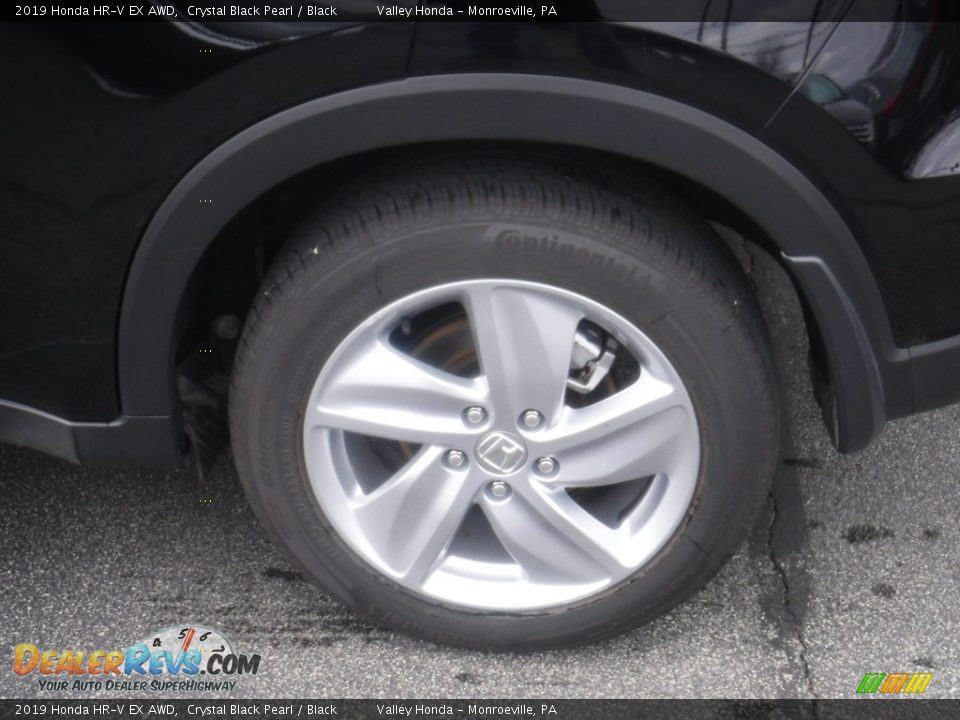 2019 Honda HR-V EX AWD Crystal Black Pearl / Black Photo #4