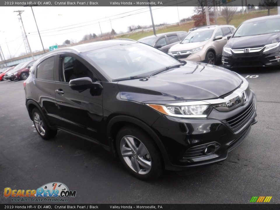 2019 Honda HR-V EX AWD Crystal Black Pearl / Black Photo #6