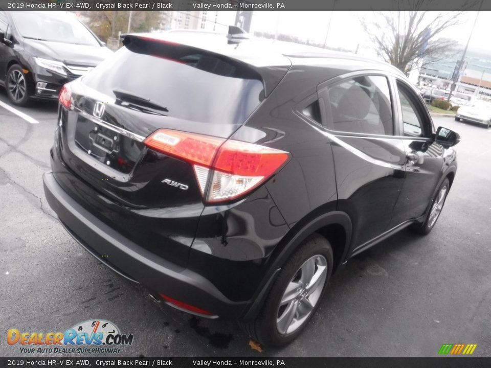 2019 Honda HR-V EX AWD Crystal Black Pearl / Black Photo #7