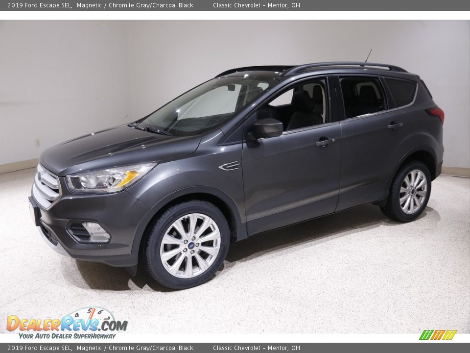 2019 Ford Escape SEL Magnetic / Chromite Gray/Charcoal Black Photo #3