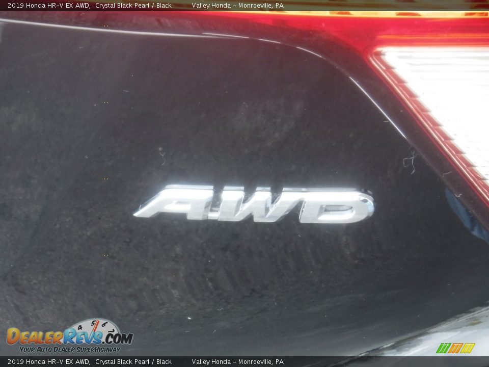 2019 Honda HR-V EX AWD Crystal Black Pearl / Black Photo #8