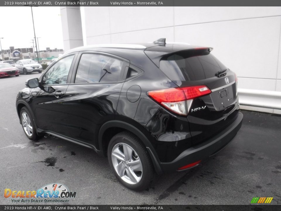 2019 Honda HR-V EX AWD Crystal Black Pearl / Black Photo #10