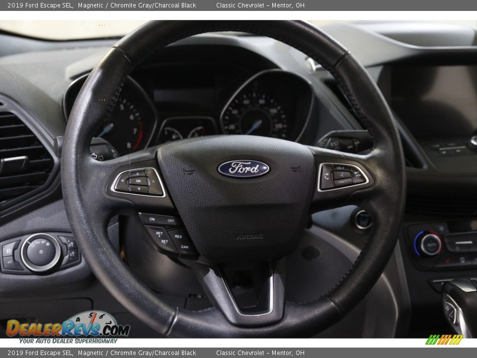 2019 Ford Escape SEL Magnetic / Chromite Gray/Charcoal Black Photo #7