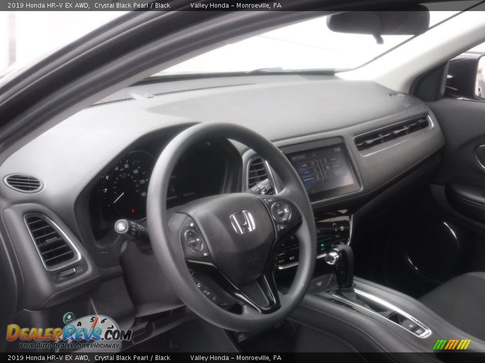 2019 Honda HR-V EX AWD Crystal Black Pearl / Black Photo #12