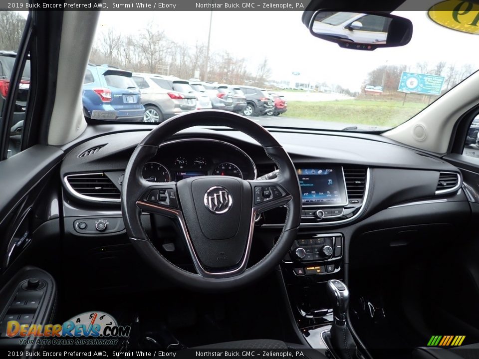 2019 Buick Encore Preferred AWD Summit White / Ebony Photo #19
