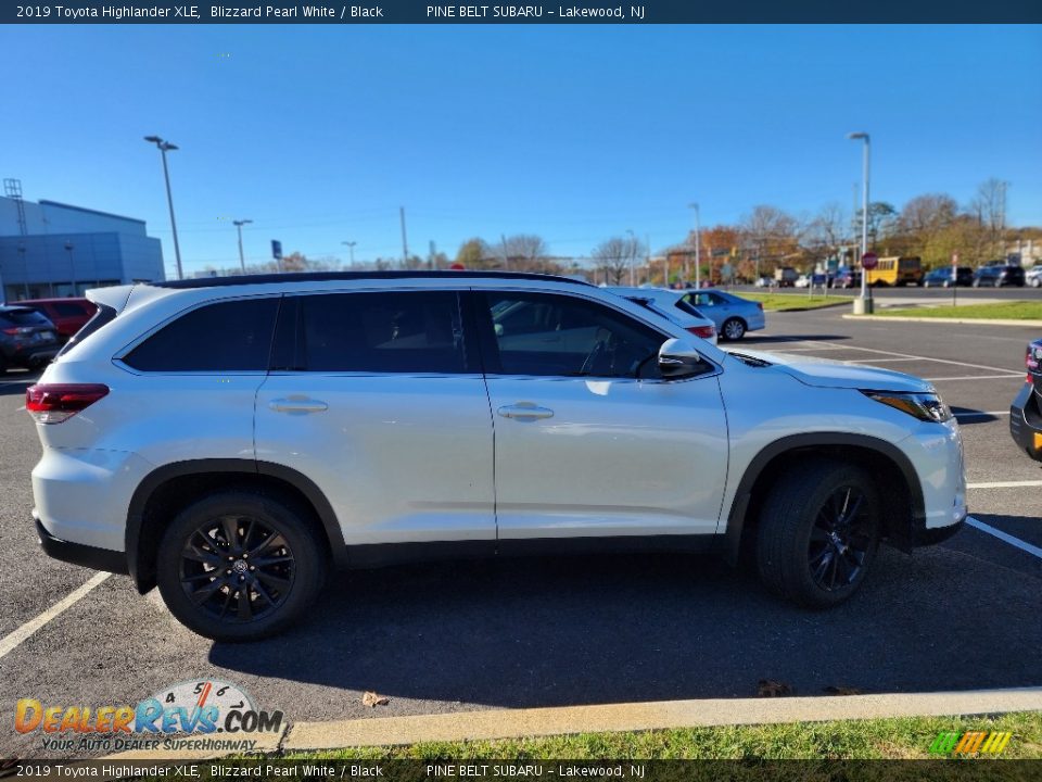 2019 Toyota Highlander XLE Blizzard Pearl White / Black Photo #4