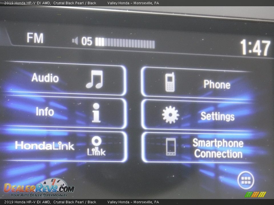 2019 Honda HR-V EX AWD Crystal Black Pearl / Black Photo #17