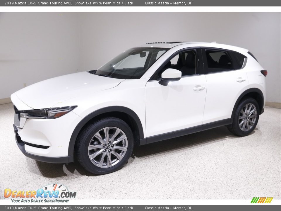 2019 Mazda CX-5 Grand Touring AWD Snowflake White Pearl Mica / Black Photo #3