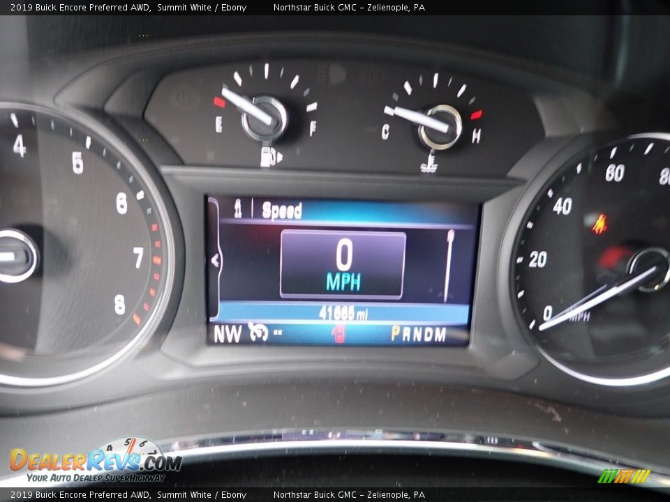 2019 Buick Encore Preferred AWD Summit White / Ebony Photo #22