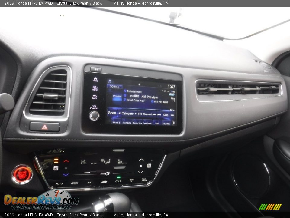 2019 Honda HR-V EX AWD Crystal Black Pearl / Black Photo #20