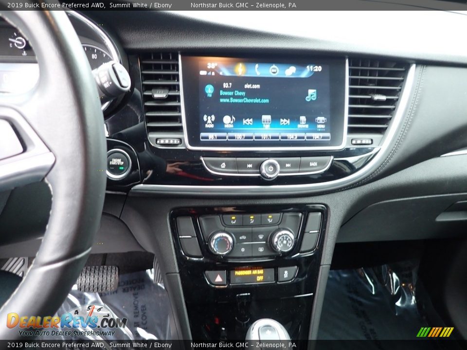 2019 Buick Encore Preferred AWD Summit White / Ebony Photo #24