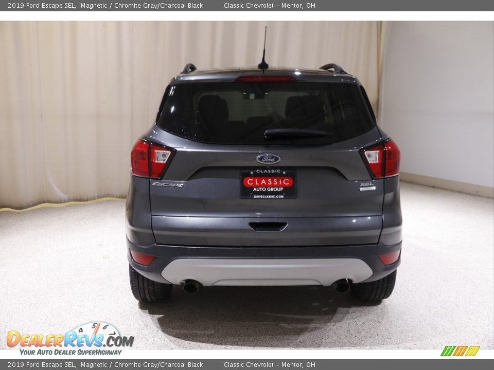 2019 Ford Escape SEL Magnetic / Chromite Gray/Charcoal Black Photo #17