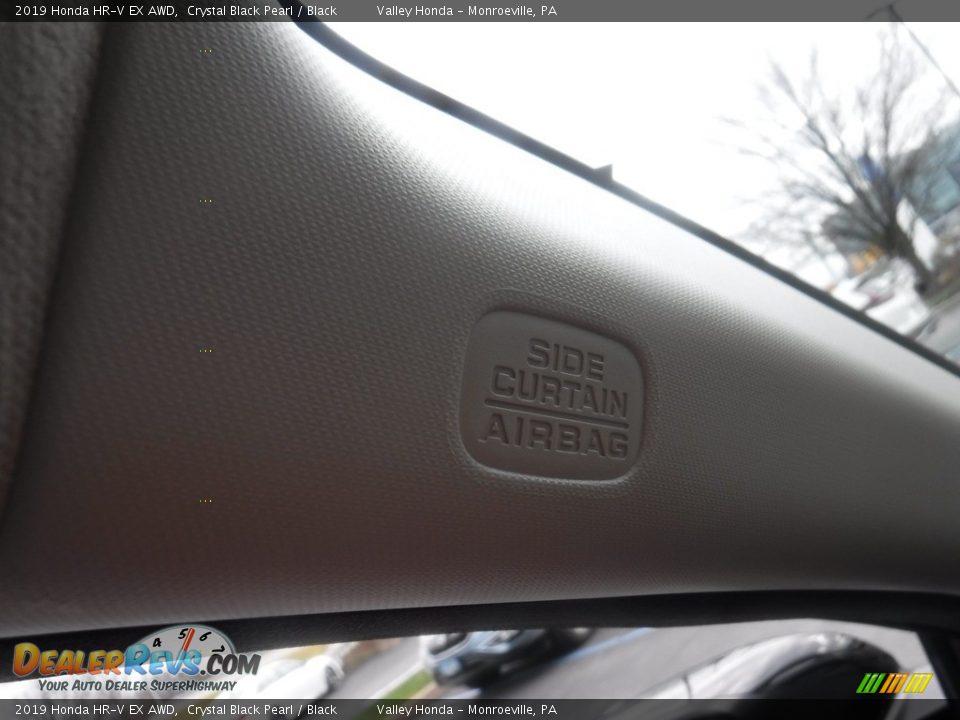 2019 Honda HR-V EX AWD Crystal Black Pearl / Black Photo #21