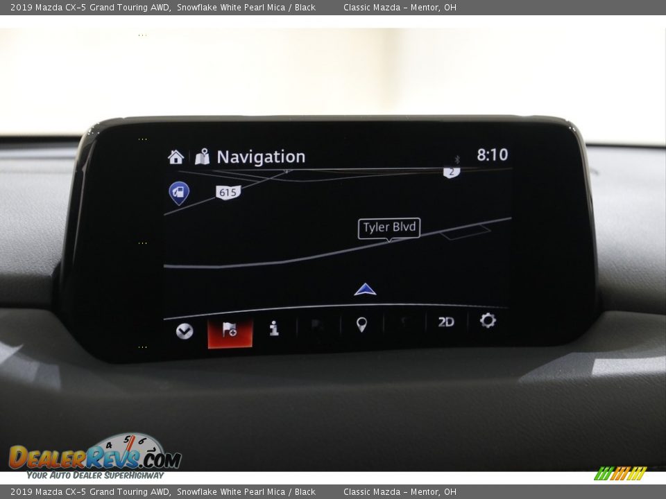2019 Mazda CX-5 Grand Touring AWD Snowflake White Pearl Mica / Black Photo #10