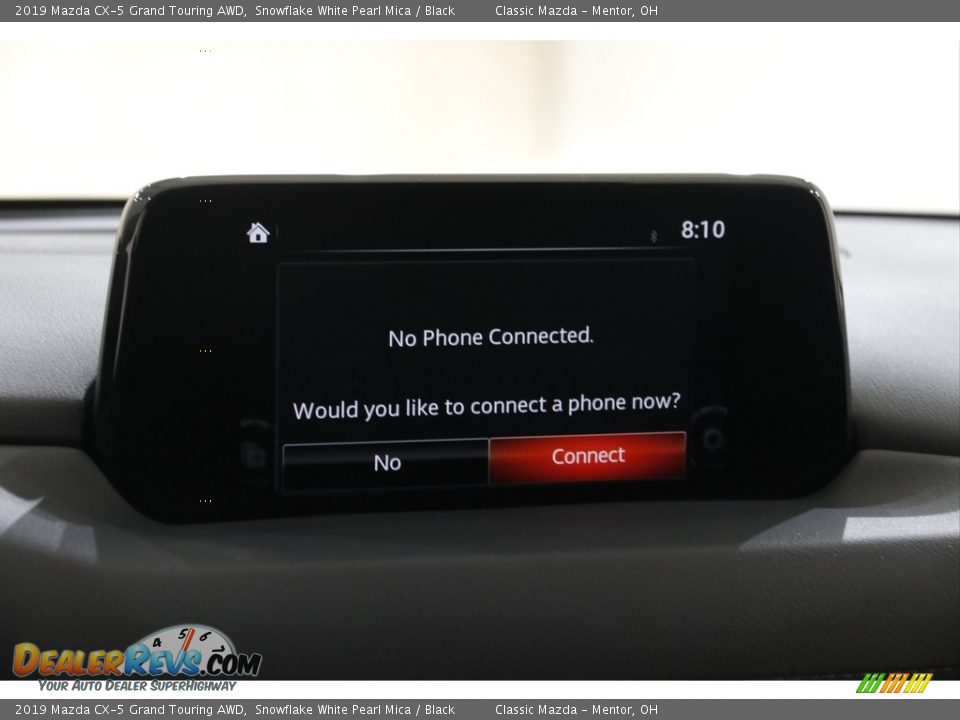 2019 Mazda CX-5 Grand Touring AWD Snowflake White Pearl Mica / Black Photo #11
