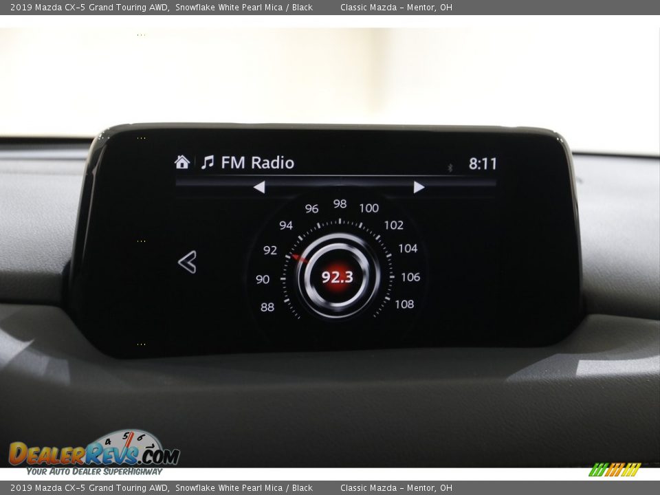 2019 Mazda CX-5 Grand Touring AWD Snowflake White Pearl Mica / Black Photo #12