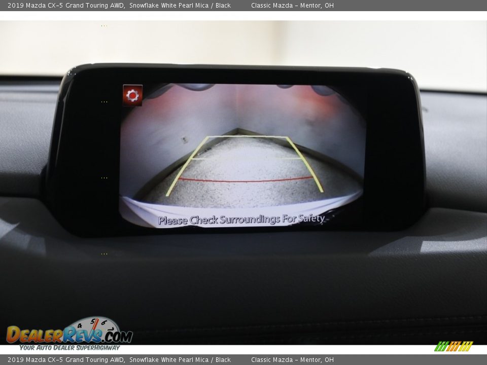 2019 Mazda CX-5 Grand Touring AWD Snowflake White Pearl Mica / Black Photo #13