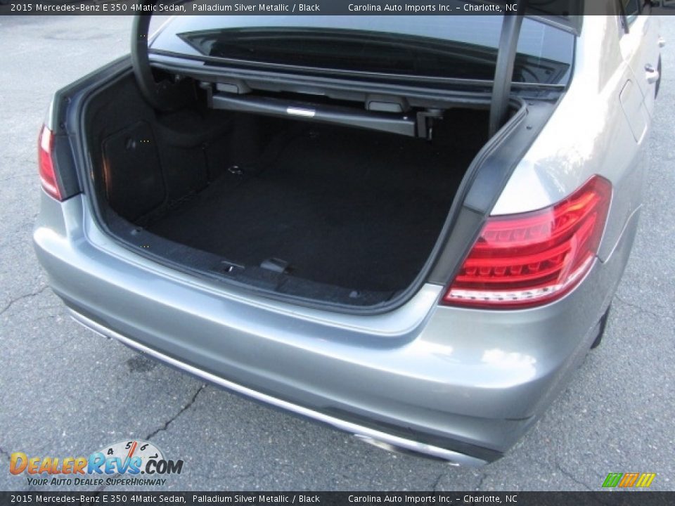 2015 Mercedes-Benz E 350 4Matic Sedan Palladium Silver Metallic / Black Photo #20