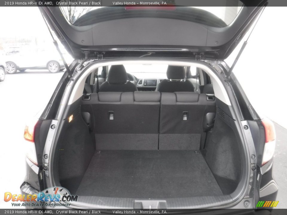 2019 Honda HR-V EX AWD Crystal Black Pearl / Black Photo #28