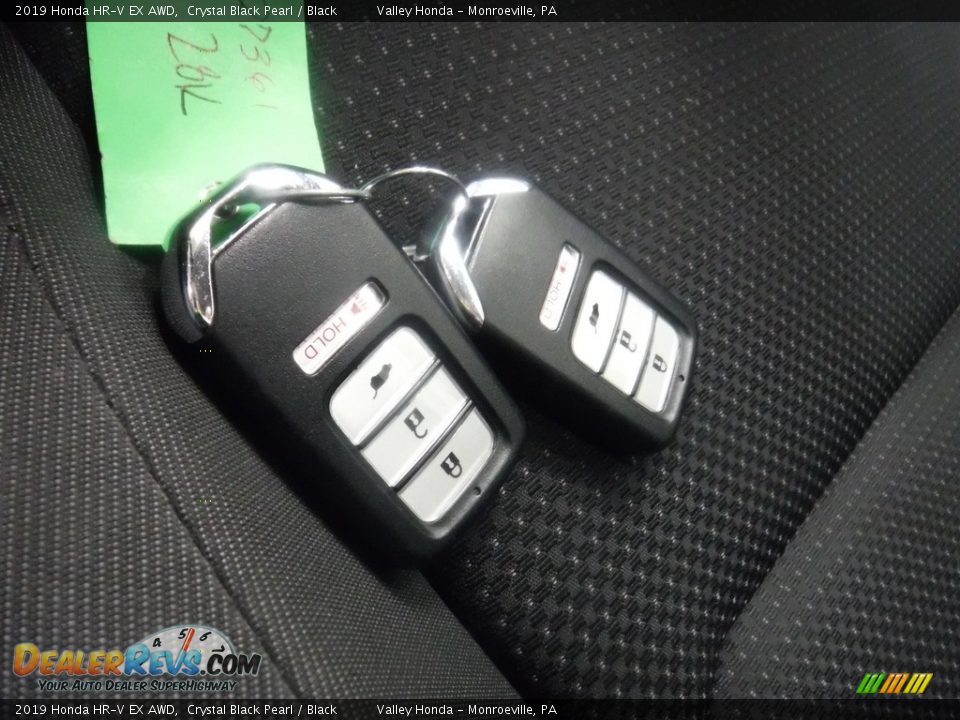 2019 Honda HR-V EX AWD Crystal Black Pearl / Black Photo #31