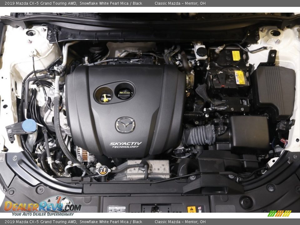 2019 Mazda CX-5 Grand Touring AWD Snowflake White Pearl Mica / Black Photo #20