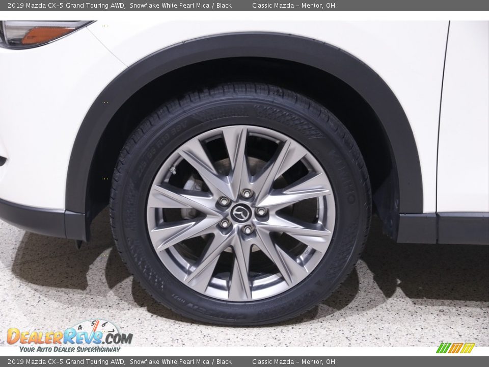 2019 Mazda CX-5 Grand Touring AWD Snowflake White Pearl Mica / Black Photo #21