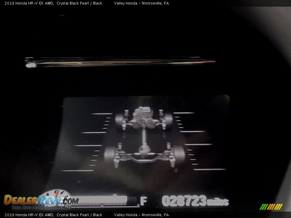 2019 Honda HR-V EX AWD Crystal Black Pearl / Black Photo #33