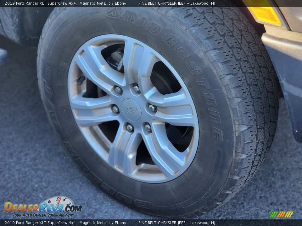 2019 Ford Ranger XLT SuperCrew 4x4 Magnetic Metallic / Ebony Photo #4