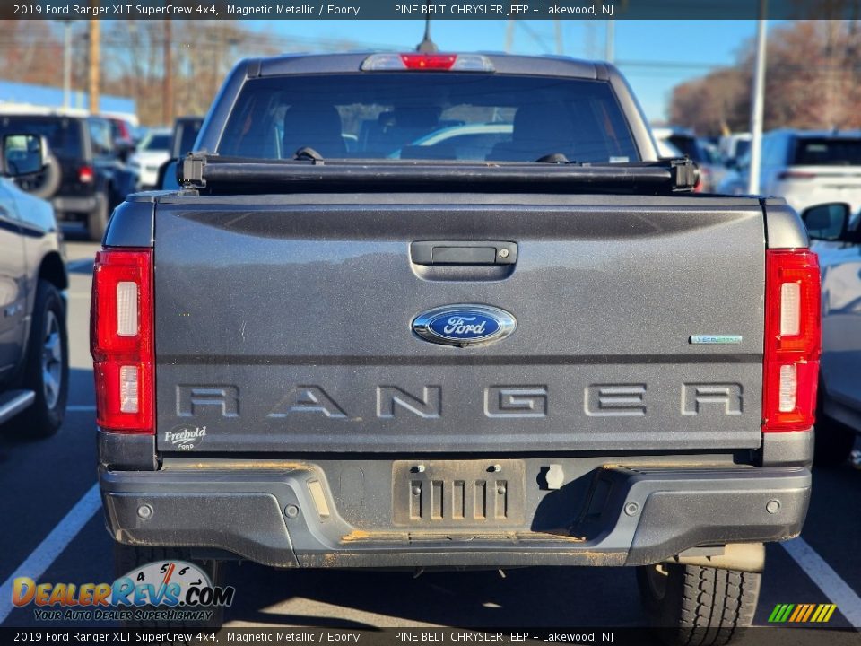 2019 Ford Ranger XLT SuperCrew 4x4 Magnetic Metallic / Ebony Photo #7