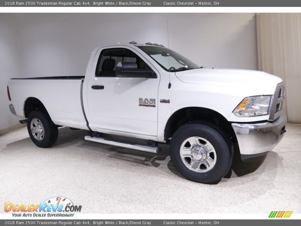 Bright White 2018 Ram 2500 Tradesman Regular Cab 4x4 Photo #1