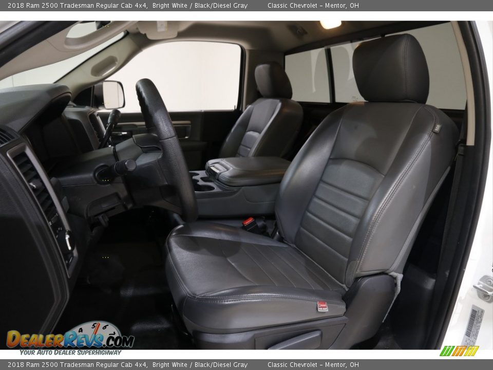 Front Seat of 2018 Ram 2500 Tradesman Regular Cab 4x4 Photo #5