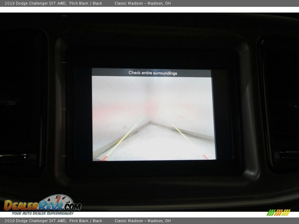 2019 Dodge Challenger SXT AWD Pitch Black / Black Photo #14