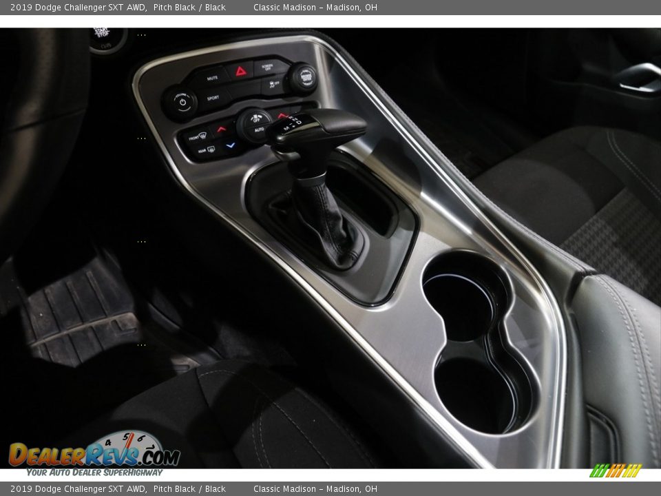 2019 Dodge Challenger SXT AWD Pitch Black / Black Photo #15