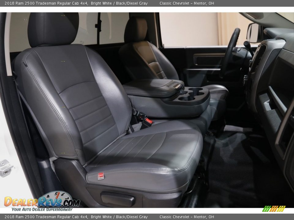 Front Seat of 2018 Ram 2500 Tradesman Regular Cab 4x4 Photo #14