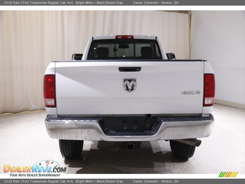 2018 Ram 2500 Tradesman Regular Cab 4x4 Bright White / Black/Diesel Gray Photo #15