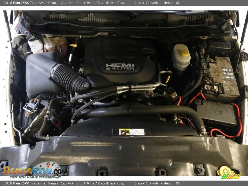 2018 Ram 2500 Tradesman Regular Cab 4x4 6.4 Liter HEMI OHV 16-Valve VVT V8 Engine Photo #16