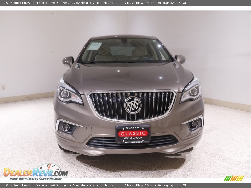 2017 Buick Envision Preferred AWD Bronze Alloy Metallic / Light Neutral Photo #2