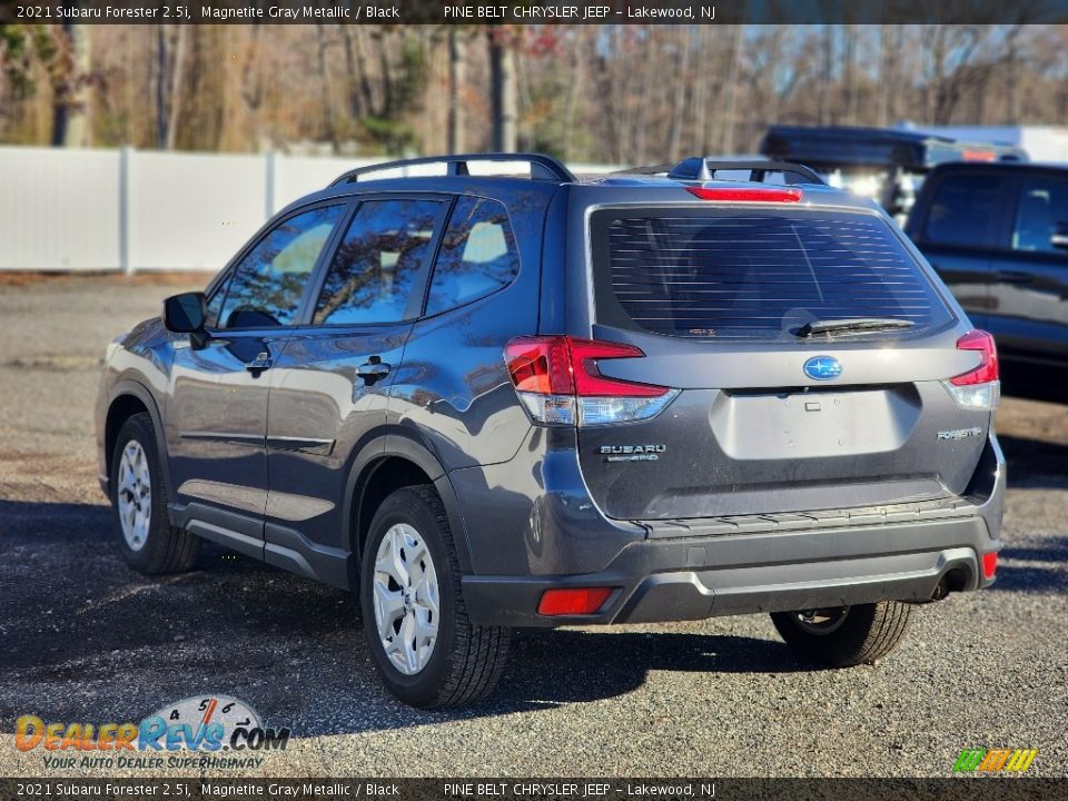 2021 Subaru Forester 2.5i Magnetite Gray Metallic / Black Photo #8