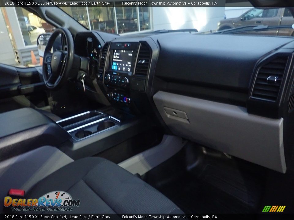 2018 Ford F150 XL SuperCab 4x4 Lead Foot / Earth Gray Photo #11