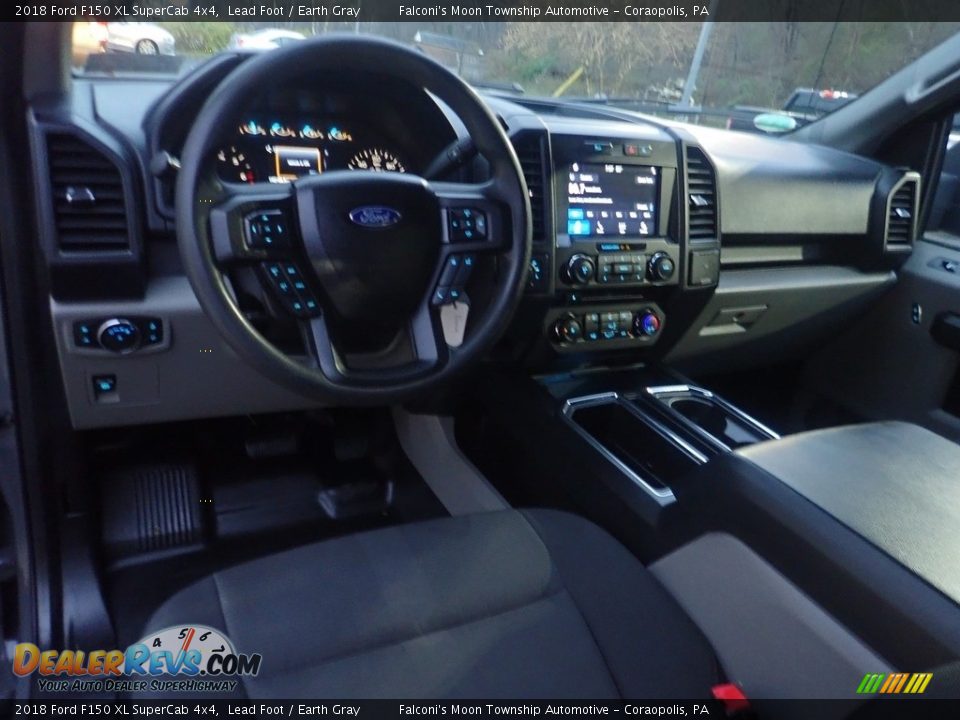 2018 Ford F150 XL SuperCab 4x4 Lead Foot / Earth Gray Photo #20
