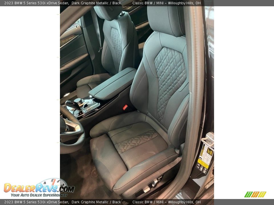 Front Seat of 2023 BMW 5 Series 530i xDrive Sedan Photo #4